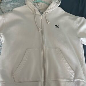 Adidas cream jacket